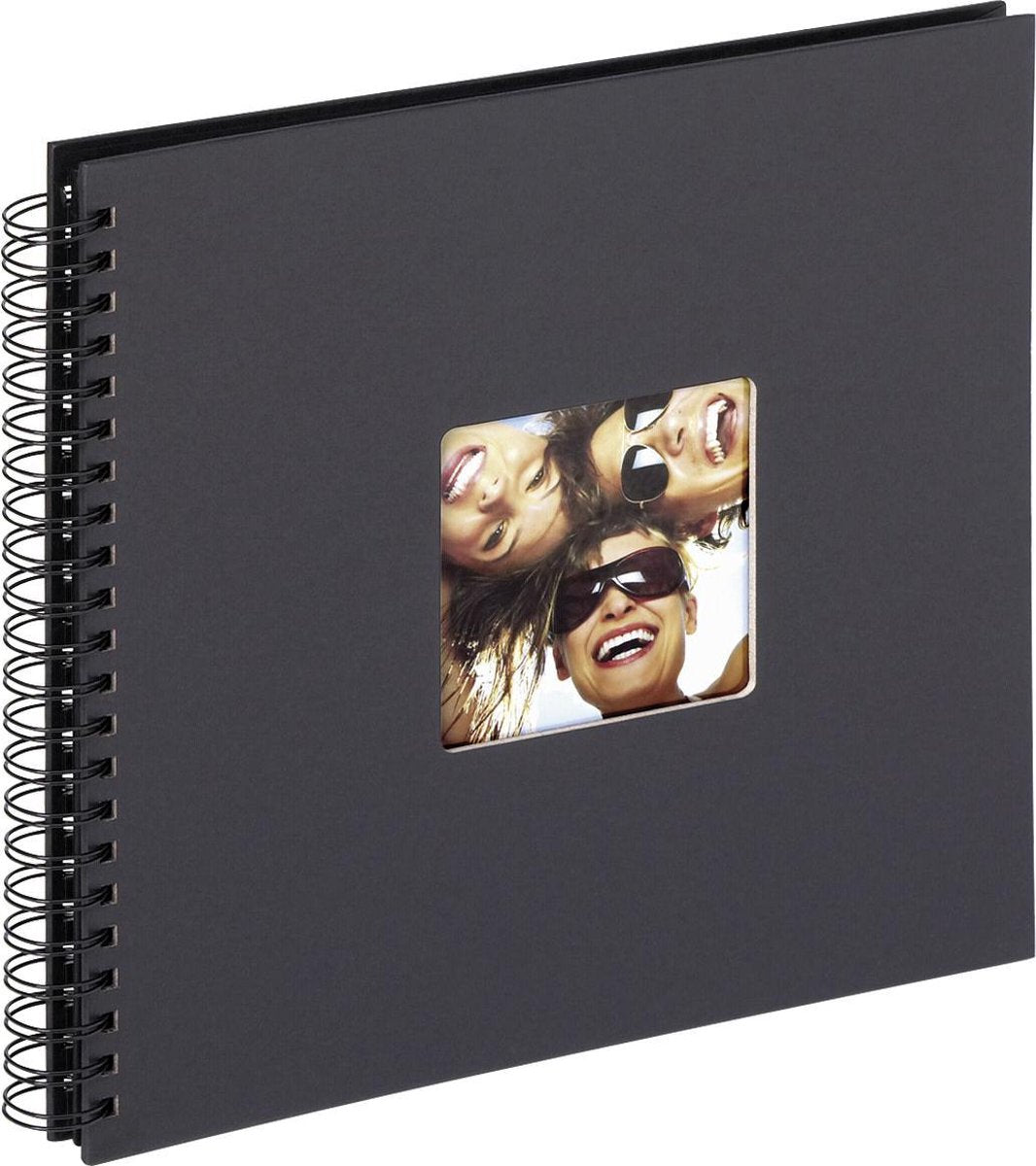 Walther sa-110-b fun - spiral album - størrelse 30 x 30 cm - sort