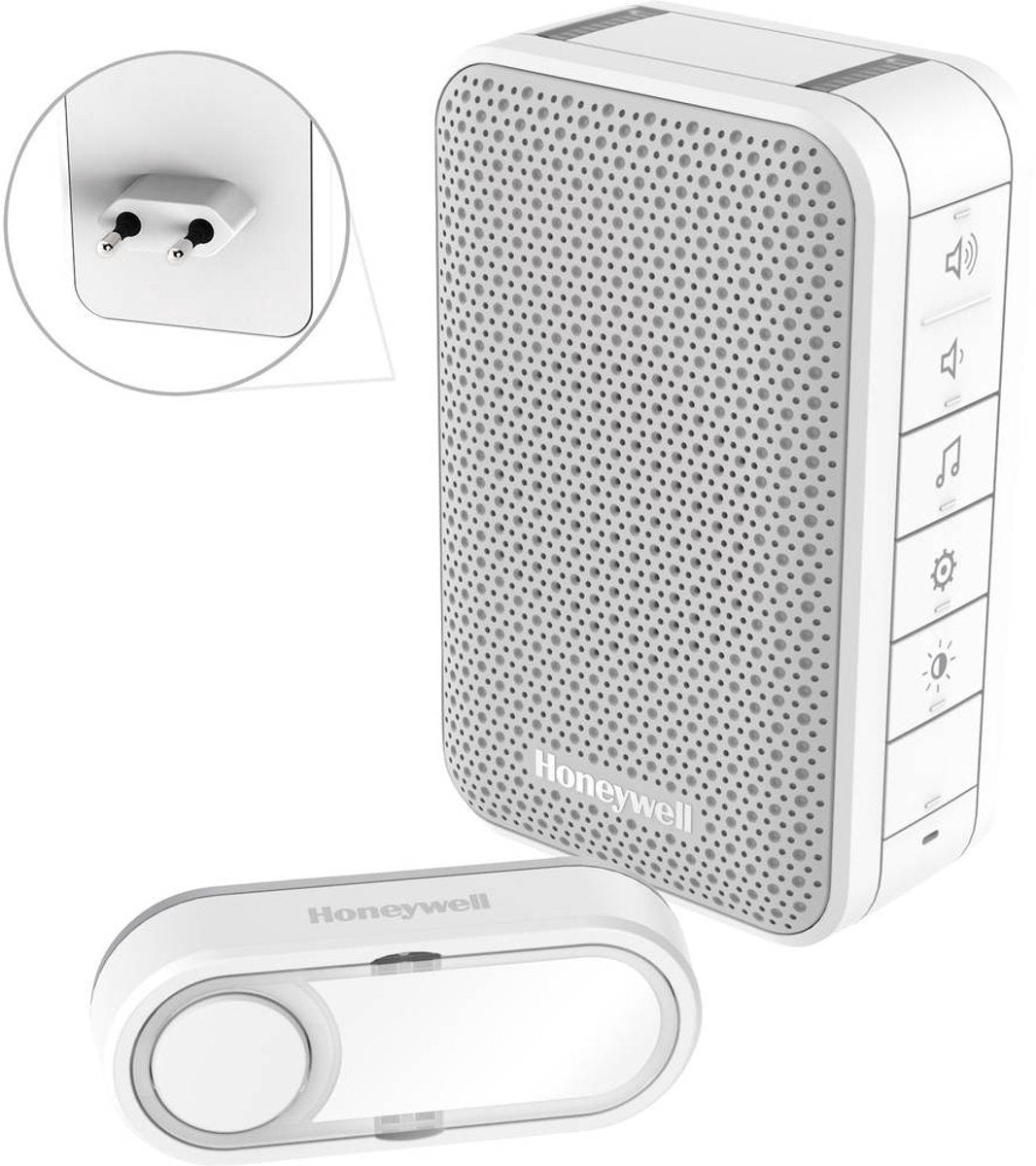 Honeywell - call trådløst stik 150m 6mel 84db hvid - hvid