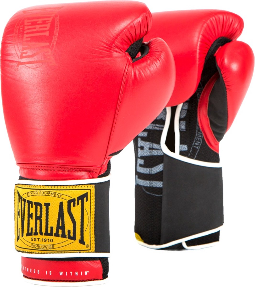 Everlast 1910 klassisk træningshandske, rød 12-oz