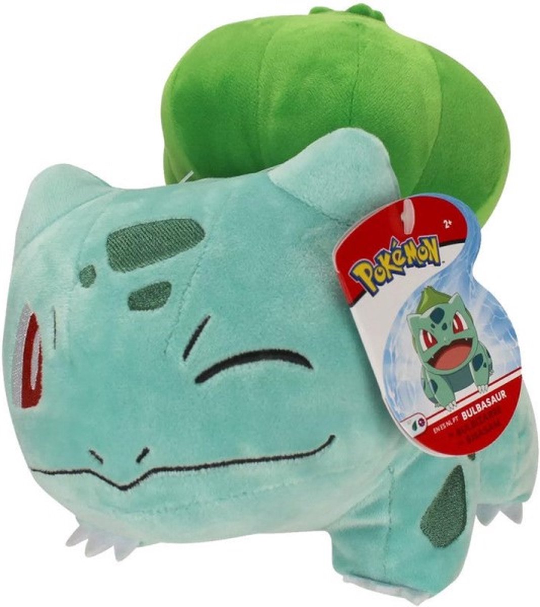 Pokémon kæletøj bulbasaur junior 20 cm plys blågrøn