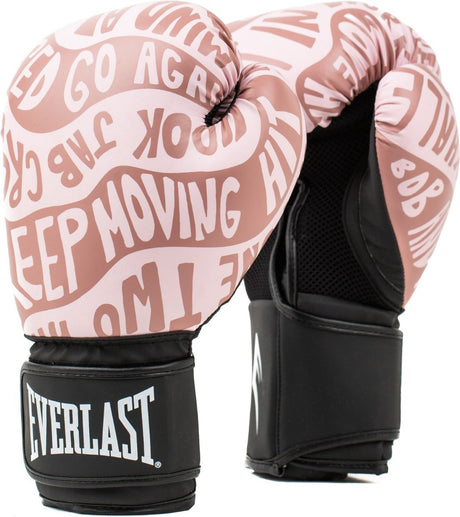 Everlast spark træningshandske, motiverende rosa guld 12-oz