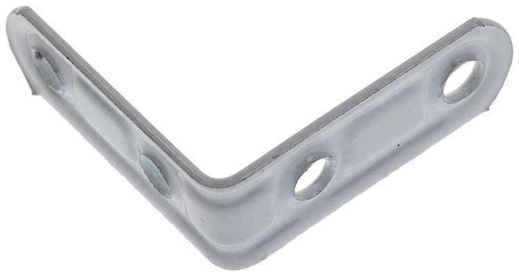 Mack 1013794 - 4 plisserede firkanter malet hvide 40x40mm | 10 stk