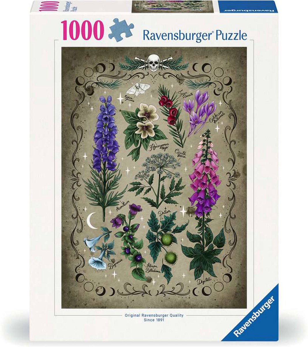 Ravensburger puslespil gavepflanzen 1000 brikker puslespil voksne.
