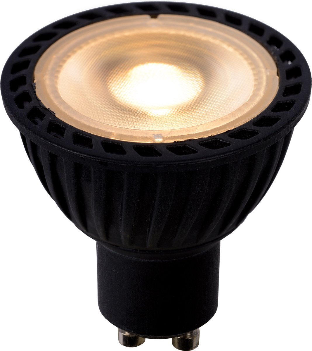 Lucide mr16 - led lampe - ø 5 cm - led dæmpbar - gu10 - 1x5w 2200k 2500k 2700k - sort