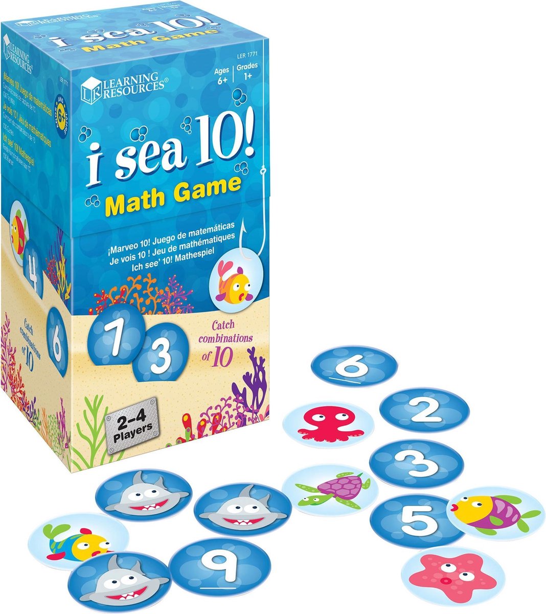 Læringsressourcer matematikspil - for børn fra 6 år - 6+