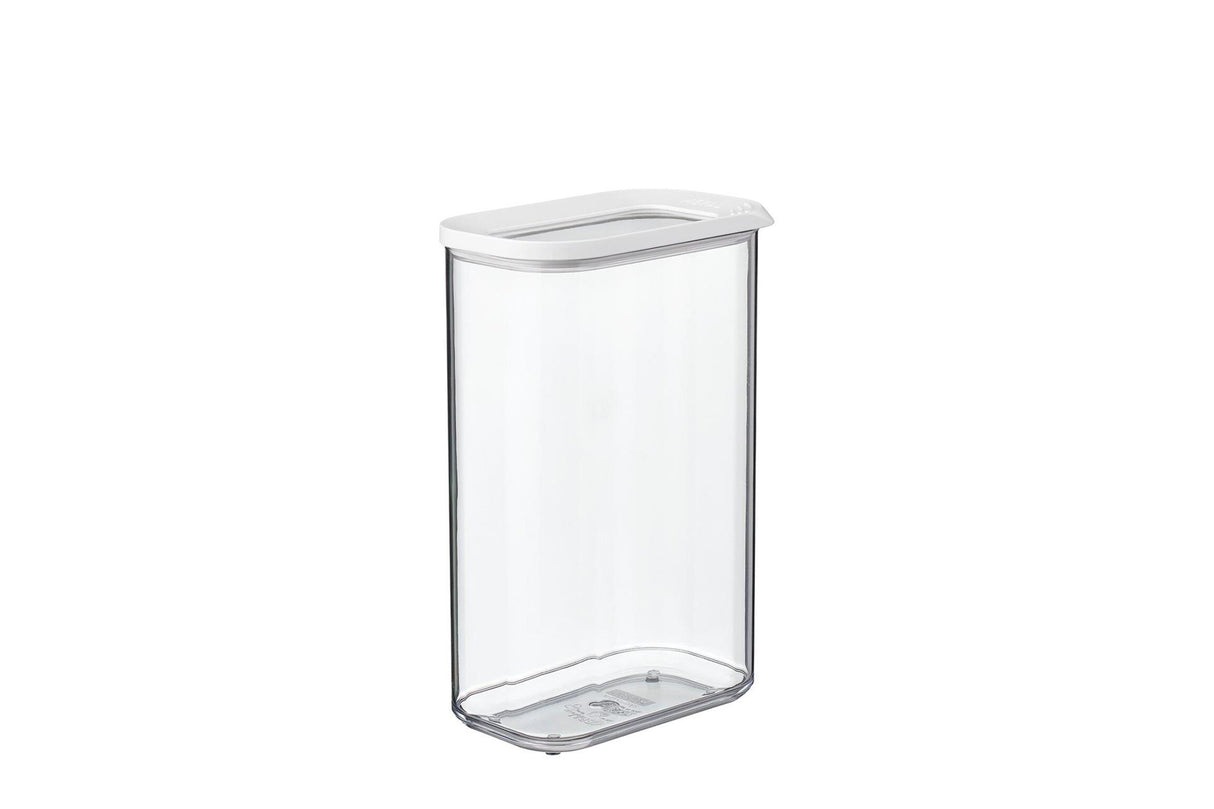 Mepal modula opbevaringsboks 2000ml hvid 14,4x9x22,2cm