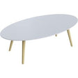 Receptionsbord drevet af paperflow scandi lakeret mdf hvid