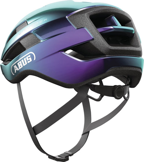 Abus wingback cykelhjelm flipflop lilla