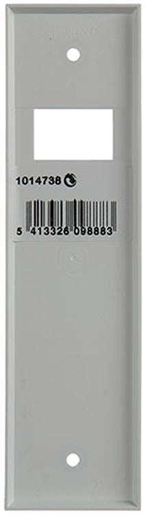 1014738 - hvid dækplade | 10 stk