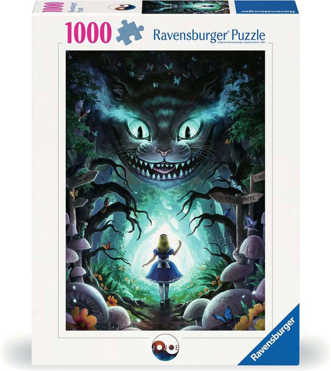 Ravensburger puslespil Disney puslespil Alice i Eventyrland - 1000 brikker.
