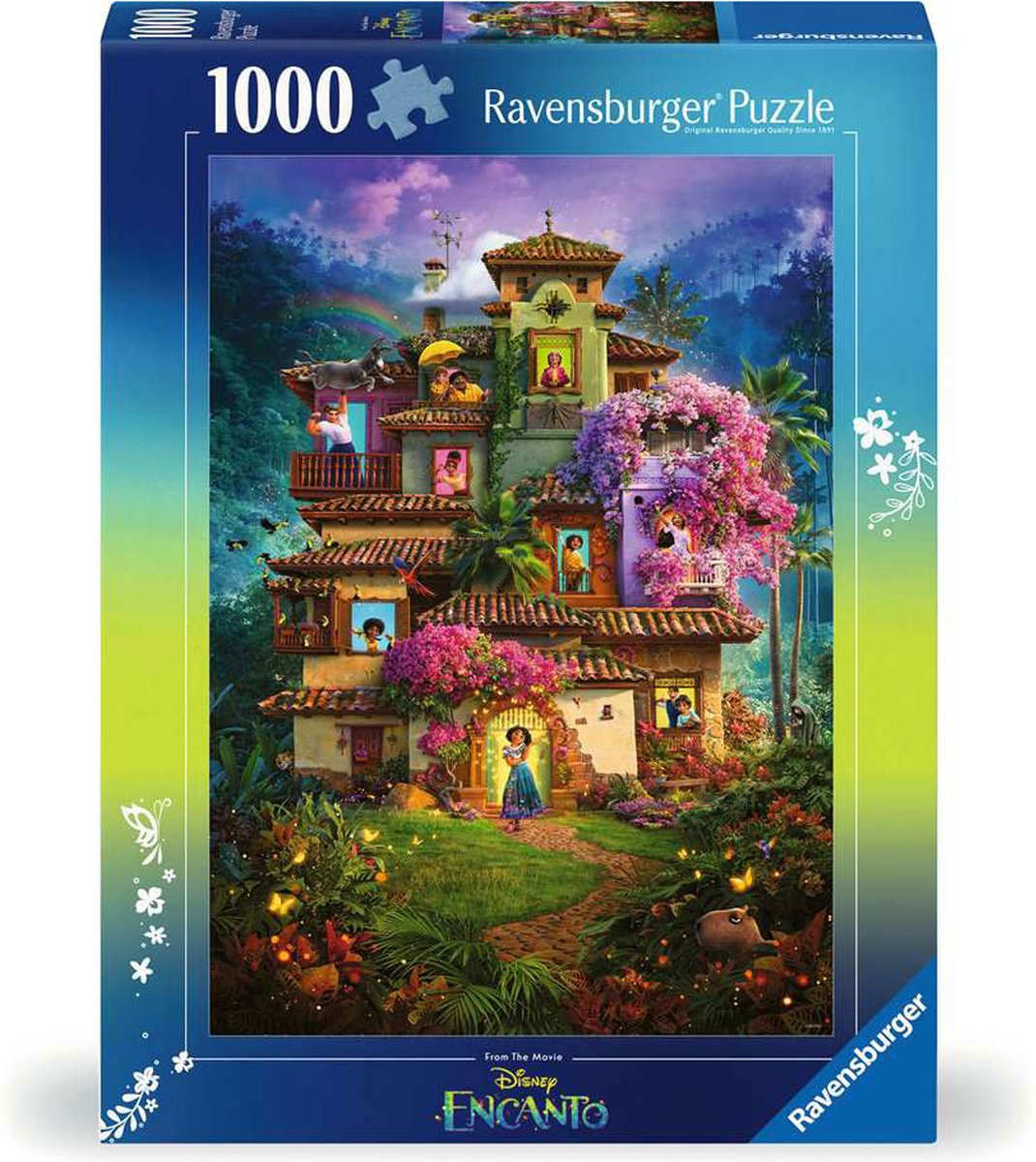 Ravensburger – 12000608 – puslespil – 1000 brikker – disney encanto