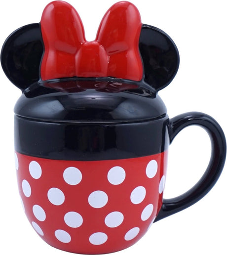 Half moon bay disney - minnie mouse formet krus med låg - 425ml