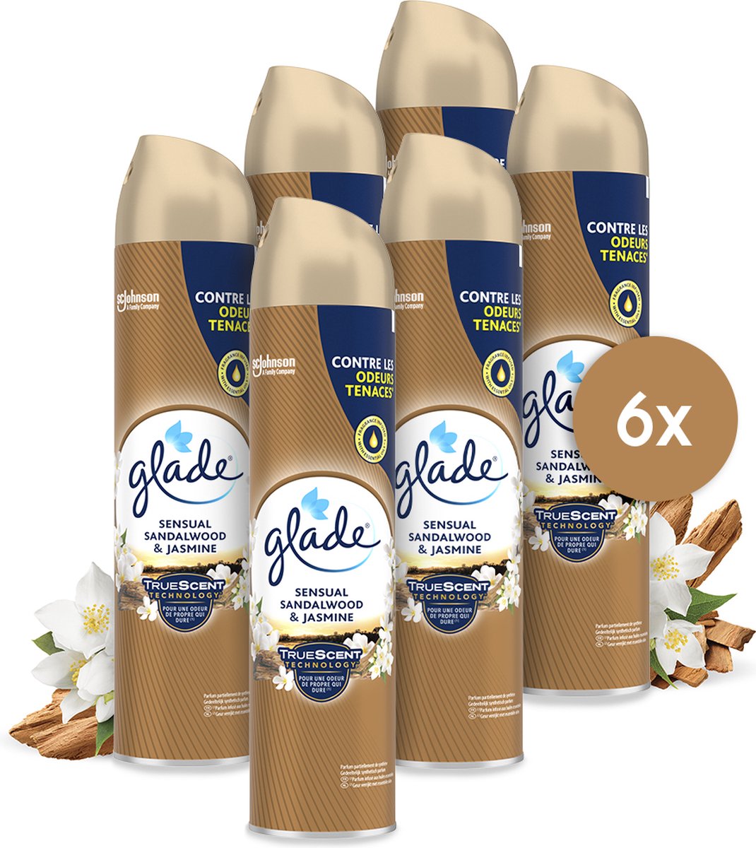 Glade aerosol sensuel sandeltræ jasmin