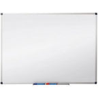 Whiteboard kontormarskal malet stål hvid