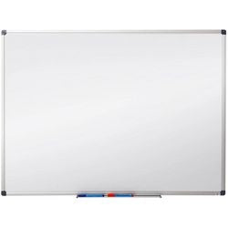 Whiteboard kontormarskal malet stål hvid