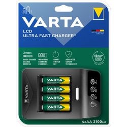 Batterioplader varta ultrahurtig aa