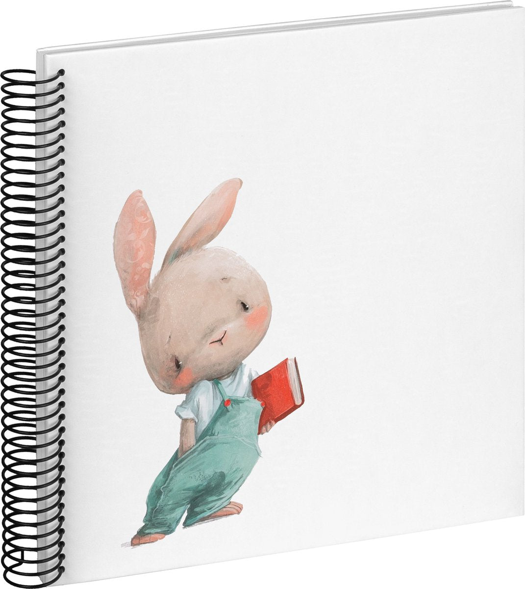 Walther sa-132 bunny nosy - spiral album - størrelse 25x25 cm - hvid kanin mand