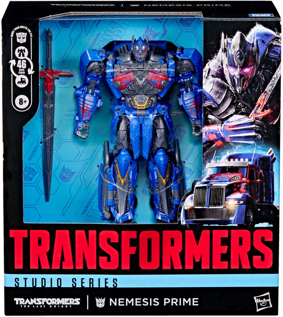 Hasbro Transformers: The Last Knight Studio Series Leader Class Action Figure Nemesis Prime 22 cm actionfigur