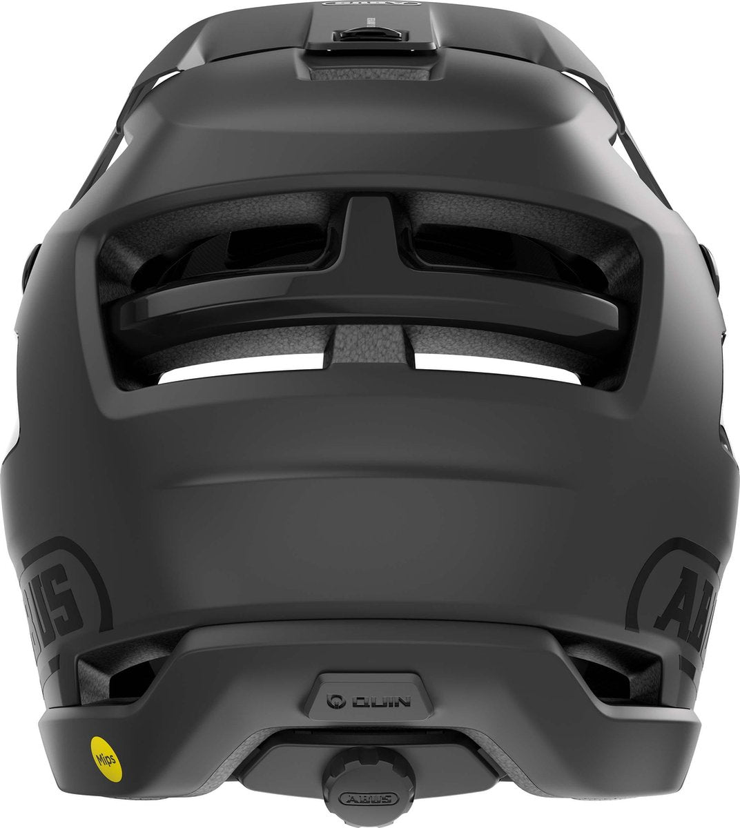 Abus cykelhjelm airdrop mips velvet black s m - 52-58 cm - sort - velegnet til brug under downhill - enduro - 790 g