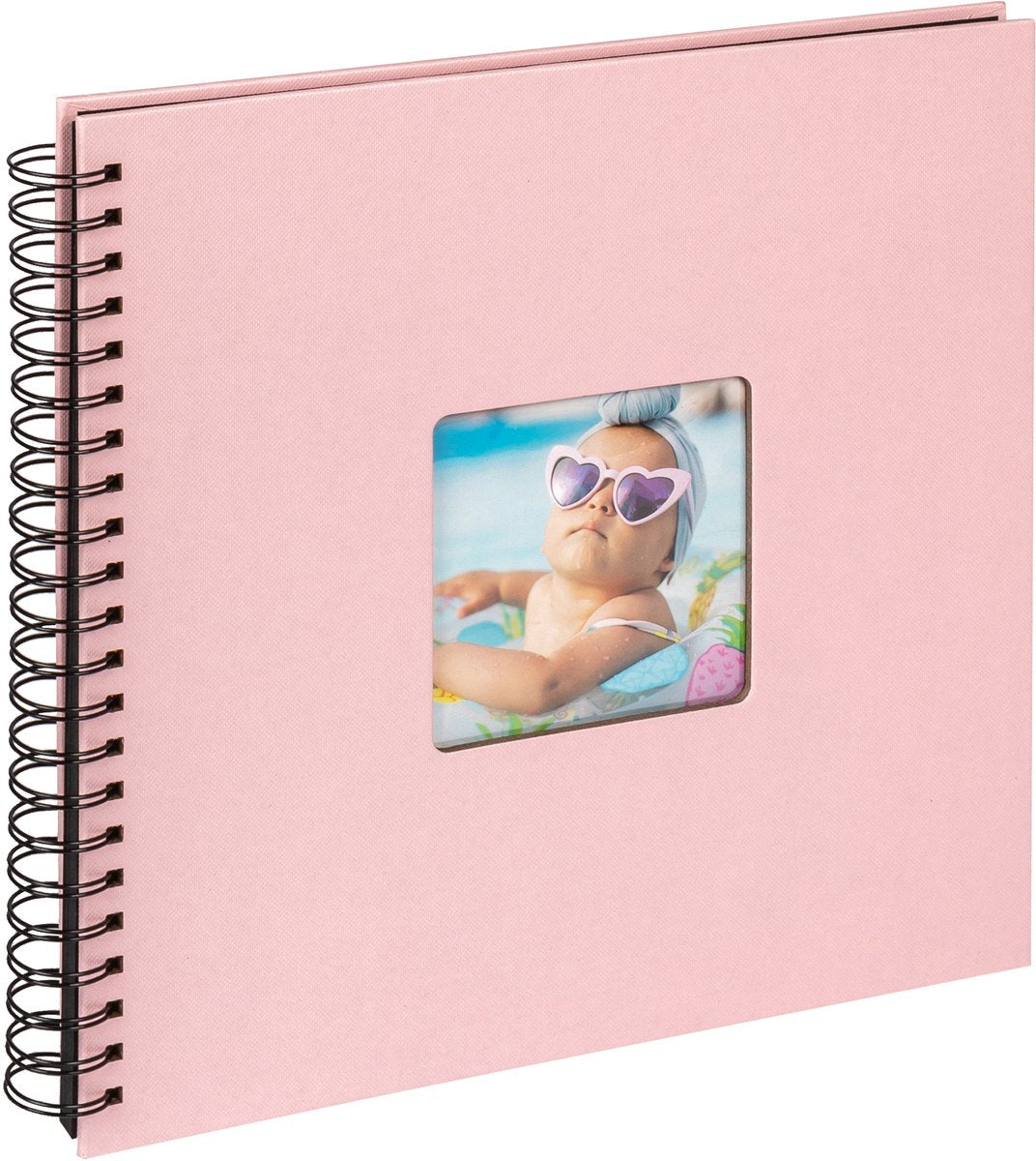 Walther sa-110-br sjovt baby udvalg - spiral album - størrelse 30 x 30 cm - pink