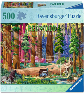 Ravensburger – redwood nationalpark – puslespil – 500 brikker