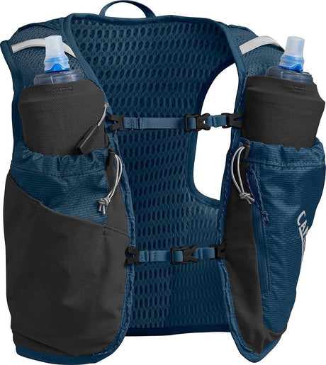 Camelbak ultra pro vest til kvinder - hydreringsrygsæk - s - 1 l 6 l - blå sølv (gibraltar navy sølv)