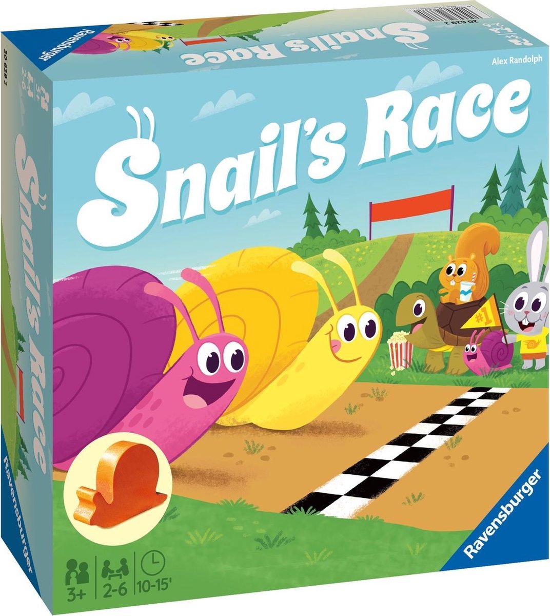 Ravensburger snail's race - brætspil