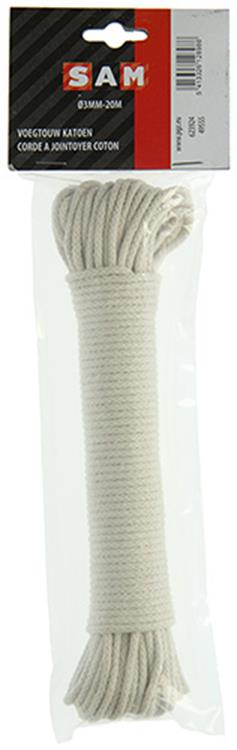 Mack 1014953 - bomuldsledreb 3mm-20m | 5 stk