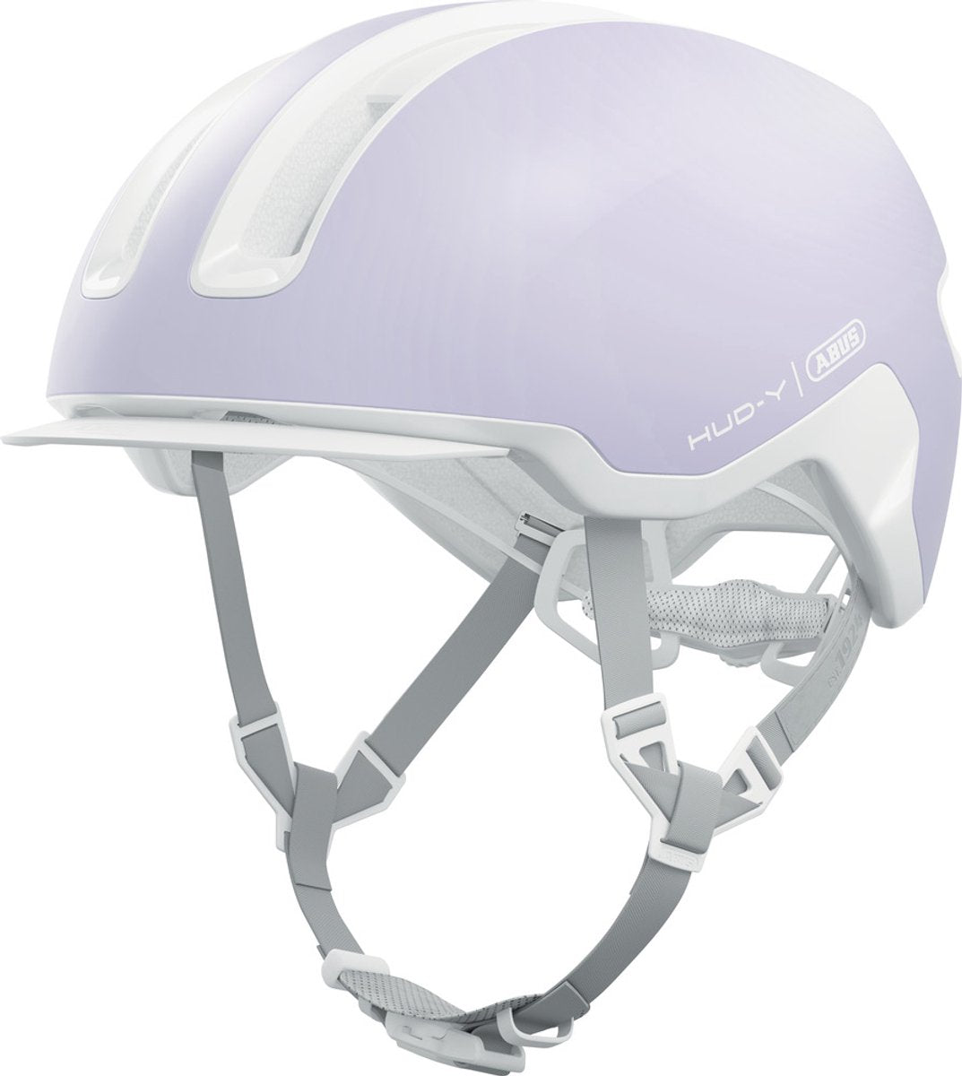 Abus hud-y cykelhjelm ren lavendel