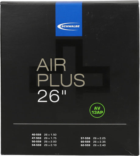 Schwalbe AV13AP Inner Tube AirPlus 26 tommer 40 62-559 IB AGV 40mm