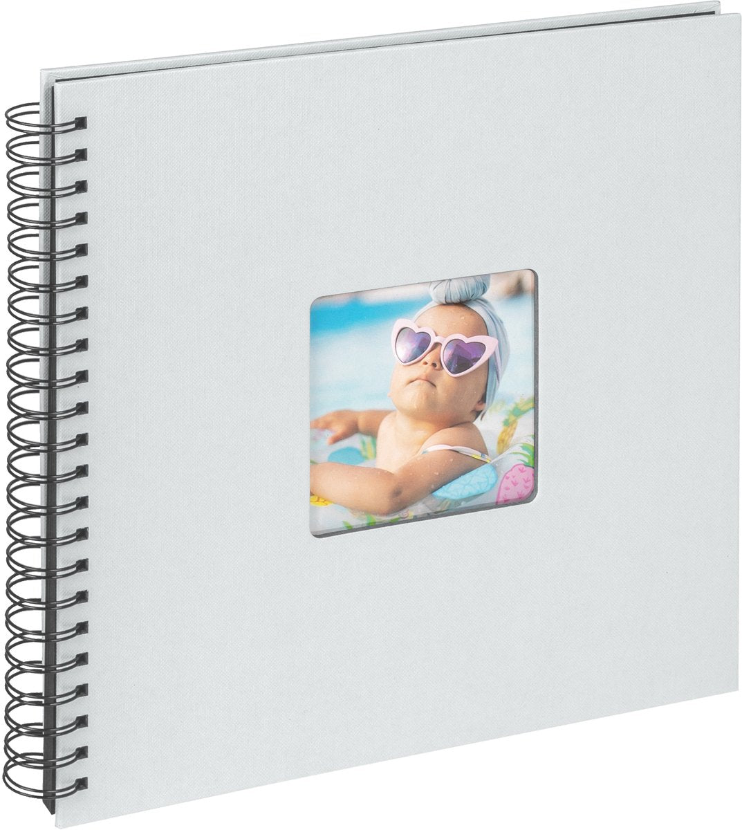 Walther sa-110-bl sjovt baby udvalg - spiral album - størrelse 30 x 30 cm - lyseblå