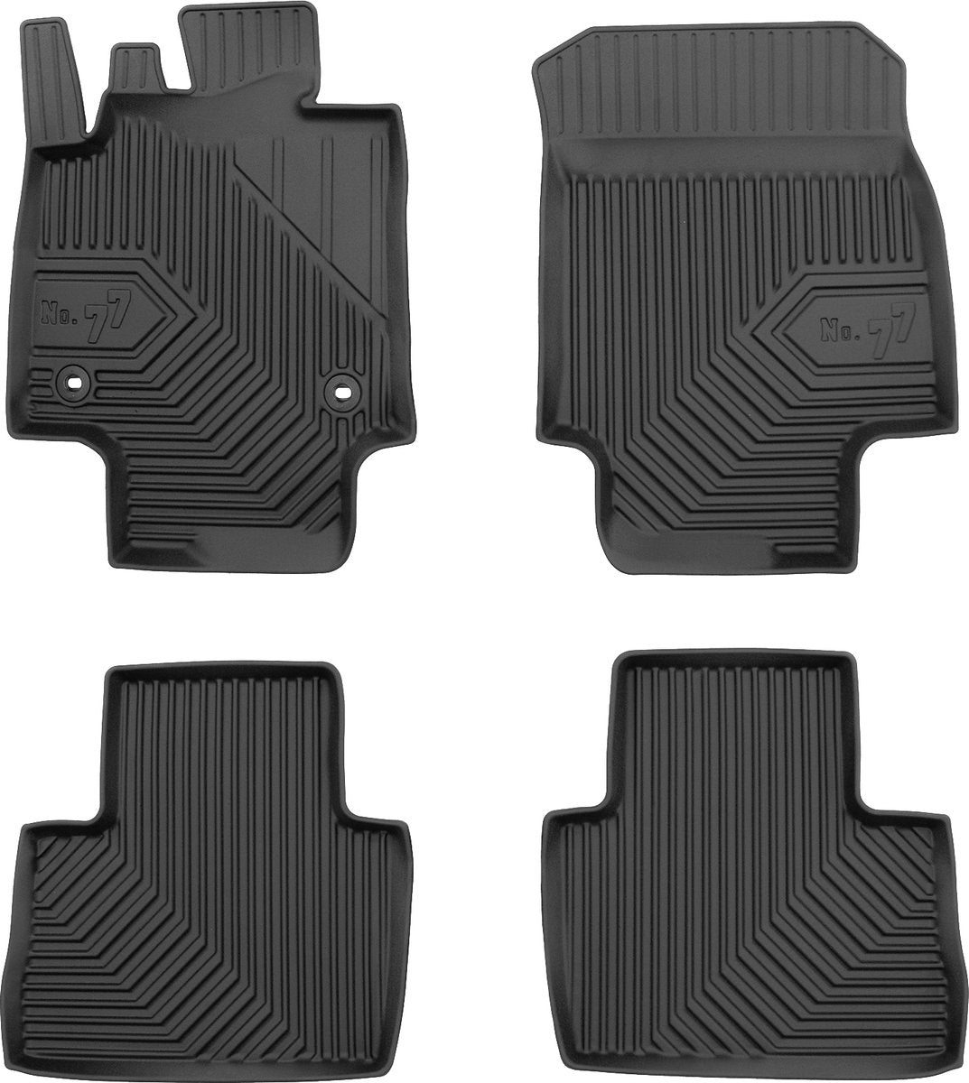 Frogum 3D bilmåtter passer til Toyota RAV4 fra 2019 - (manuel gearkasse modeller)