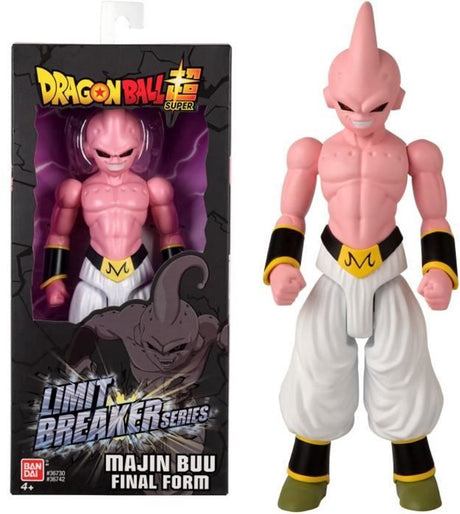 Bandai - dragon ball - kæmpe limit breaker figur - majin buu - officielt licenseret - majin buu action figur - 36742