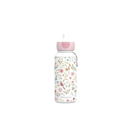 Mepal pop-up drikkeflaske campus little dutch - 400 ml - lukker godt - drikkekop til børn - fe vidundere
