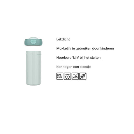 Mepal skolekop campus 300ml - cool pink