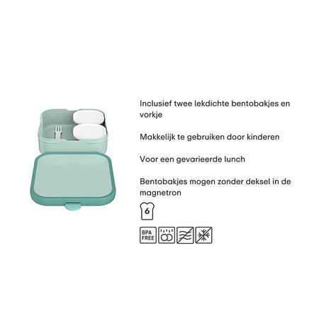 Mepal frossen ll bento madkasse stor