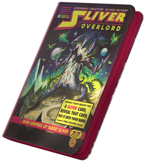 Ultimate Guard Zipfolio 360 Xenoskin Magic: The Gathering Edge of Eternitie Tie - Sliver Overlord Card Binders Sheets
