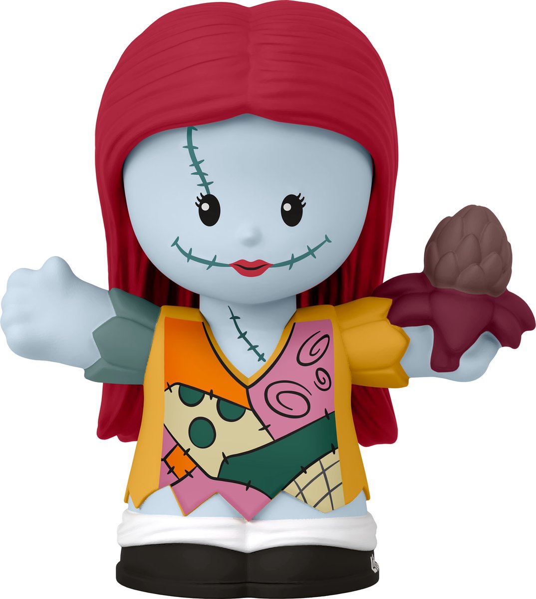 Mattel mareridtet før jul - fisher-price små mennesker samler minifigurer 4-pak 7 cm