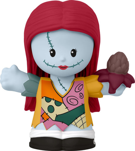 Mattel mareridtet før jul - fisher-price små mennesker samler minifigurer 4-pak 7 cm