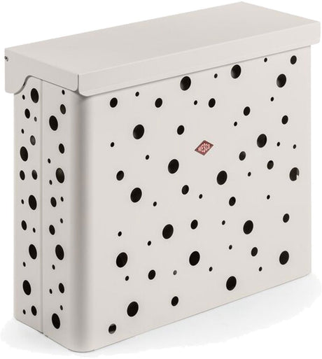 Wesco vasketøjskurv duo 2 med indsats | 64 liter | duo vaskeboks (2x32 liter) | metal - mat sand | vaskekurv