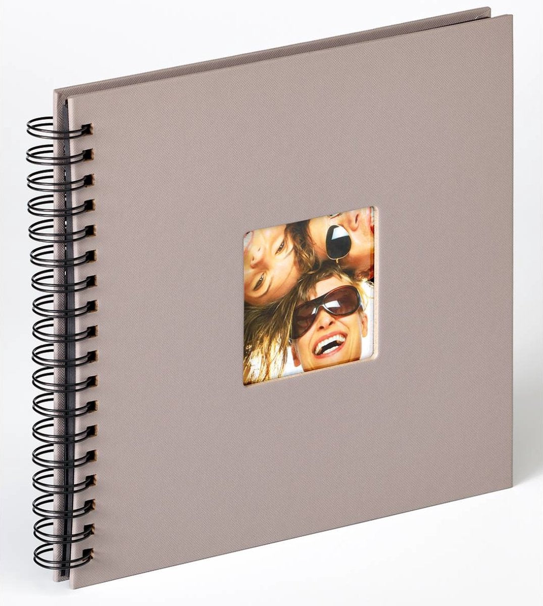 Walther sa-108-x fun - spiralalbum - størrelse 26 x 25 cm - grå