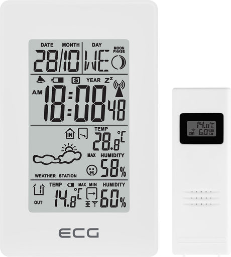 Ecg ms 100 hvid