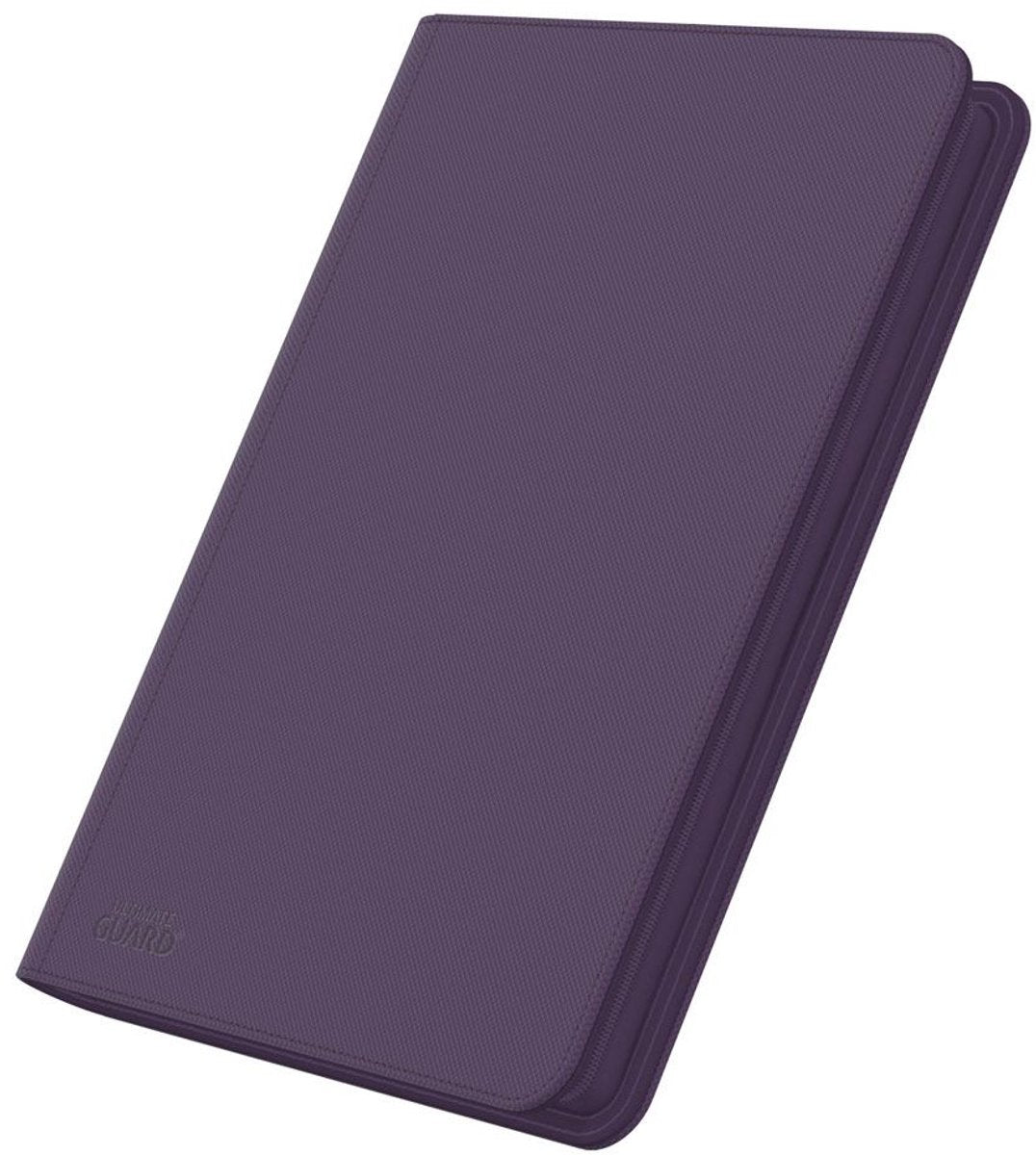 Ultimate guard zipfolio 320 16-lommers xenoskin - lilla