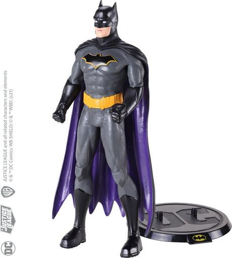 The noble collection noble collection dc comics bendyfigs bendable figure batman 19 cm mini-figuur