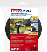 Tesa - moll - 05443 - rørisolering - 20mmx5m - sort