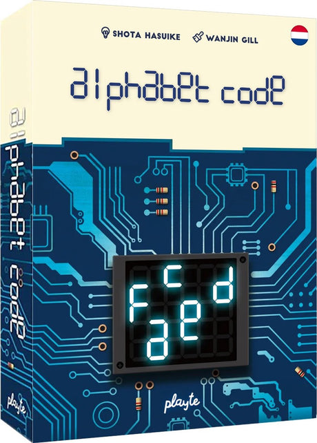 Asmodee educatief bordspel alphabet code voor kinderen en families.