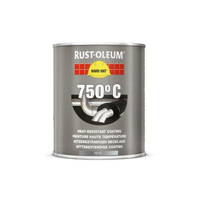 Rust-oleum varmebestandig sort 0,75ltr