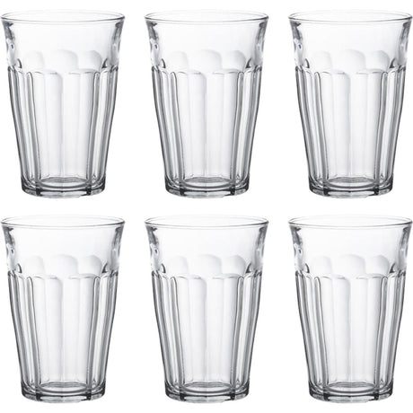 Duralex tumbler picardy hårdt glas 360ml æske med 6 stk