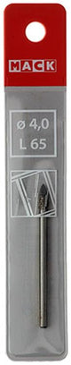 Mack 1018282 - glasflisebor ø 4,0 x 65 mm | 5 stk