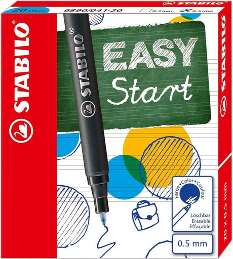 Stabilo easyoriginal - pen refill - medium 0,5 mm - æske med 20 stk